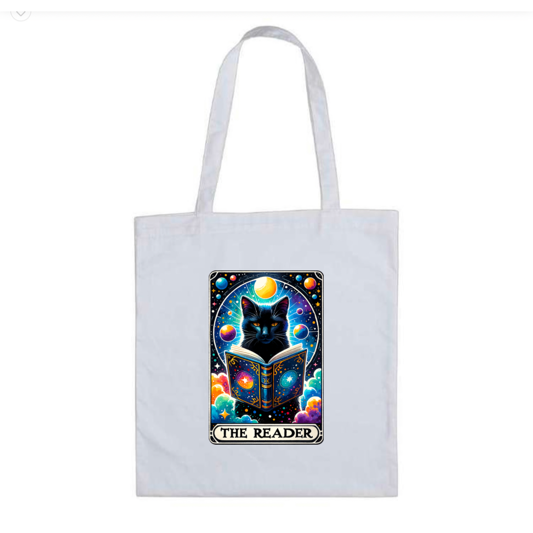 Cat Reader Tote