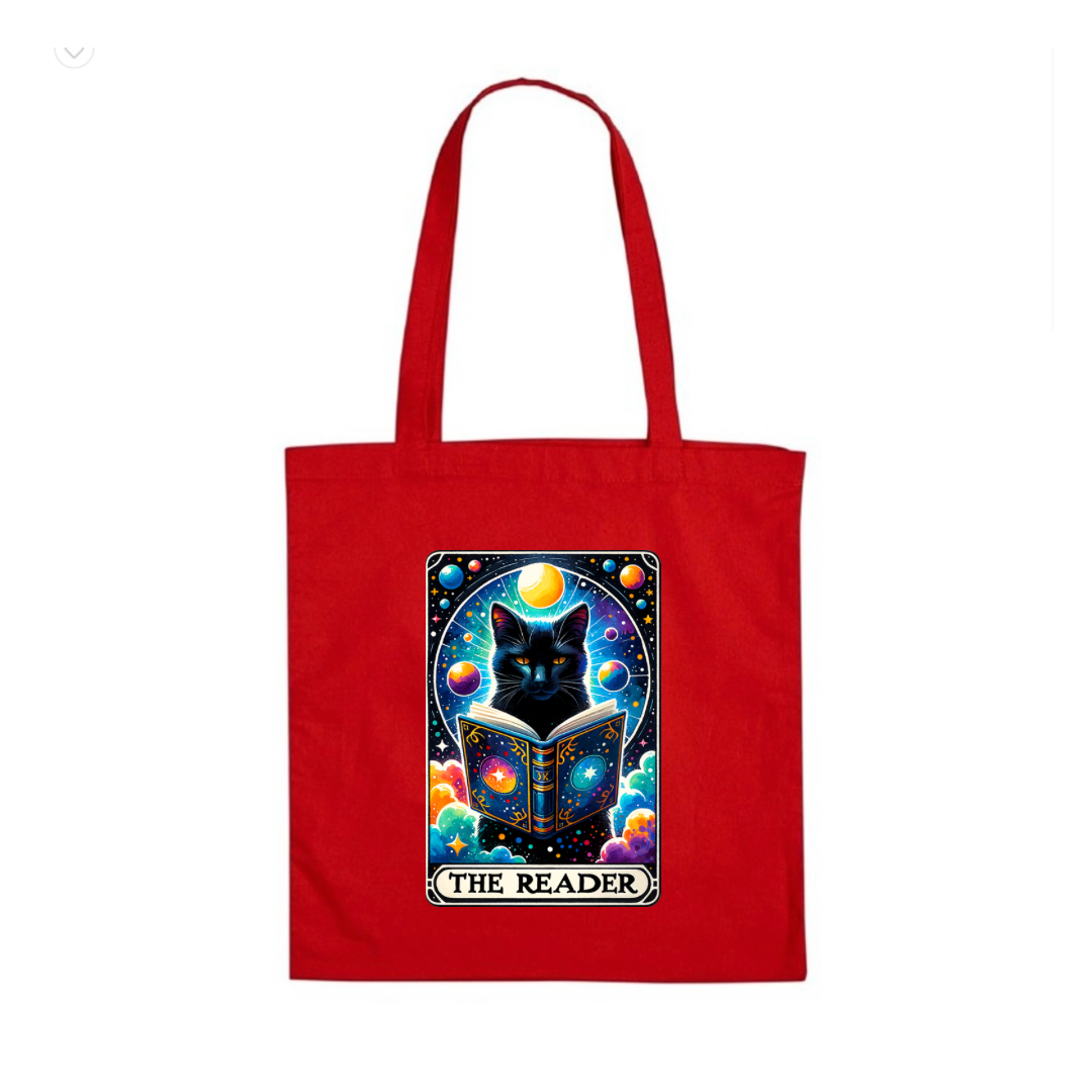 Cat Reader Tote