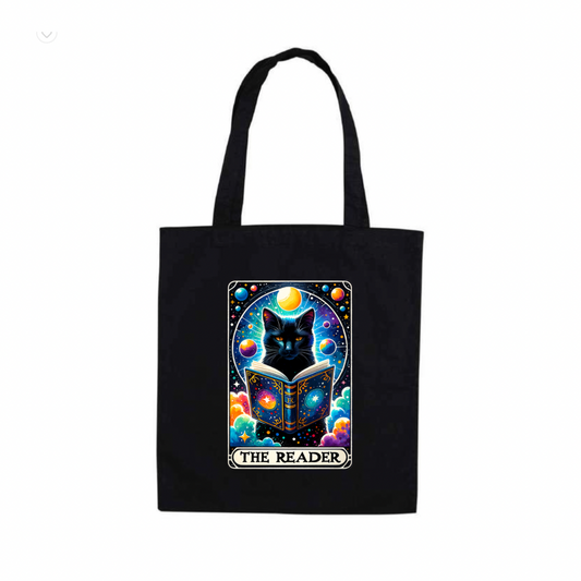 Cat Reader Tote