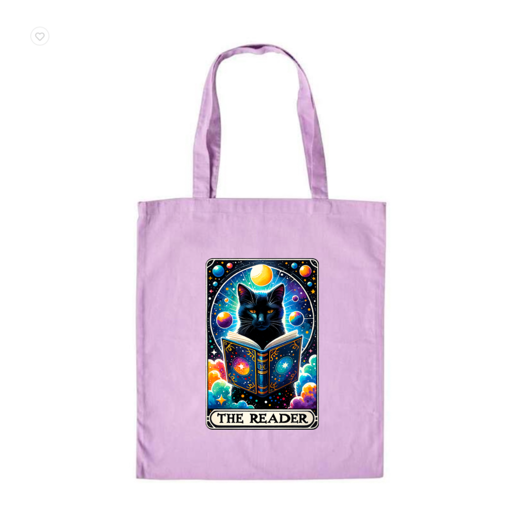 Cat Reader Tote