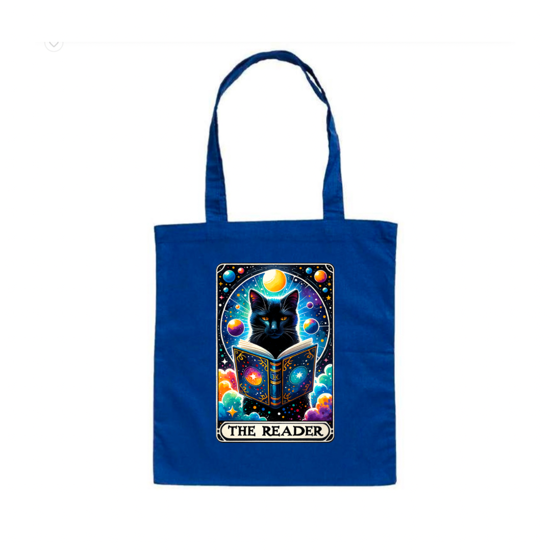 Cat Reader Tote